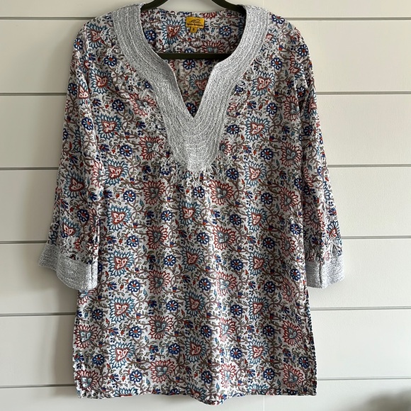 Roberta Roller Rabbit | Tops | Roberta Roller Rabbit Tunic Top | Poshmark